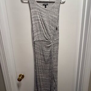Express Gray Sleeveless Dress
